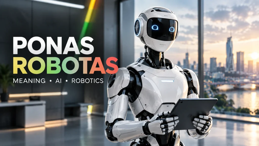 ponas robotas